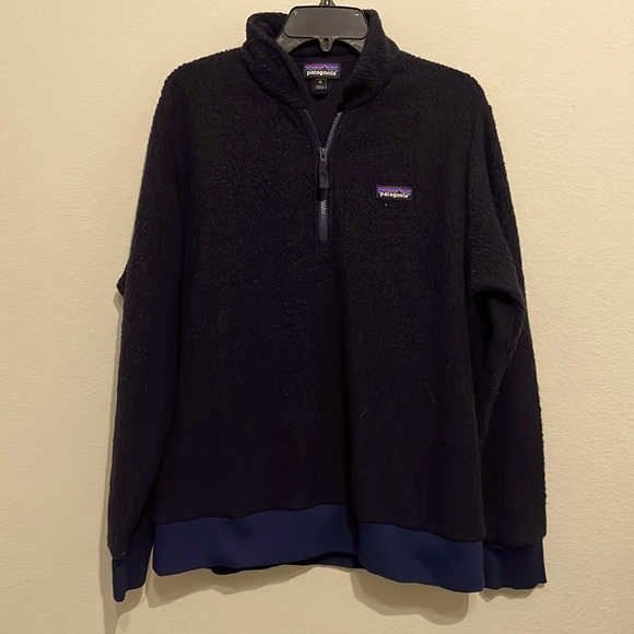 Patagonia Quarter-Zip Navy - Picture 1 of 3